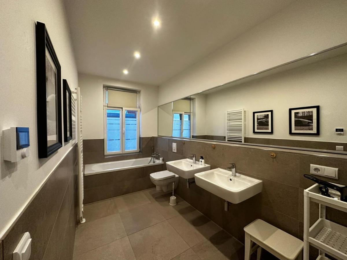 Nr 14 - Hochwertiges 3 Zimmer Maisonette Appartment Mit Grosszugigen Wohnbereich Und Balkon Lipsk Zewnętrze zdjęcie