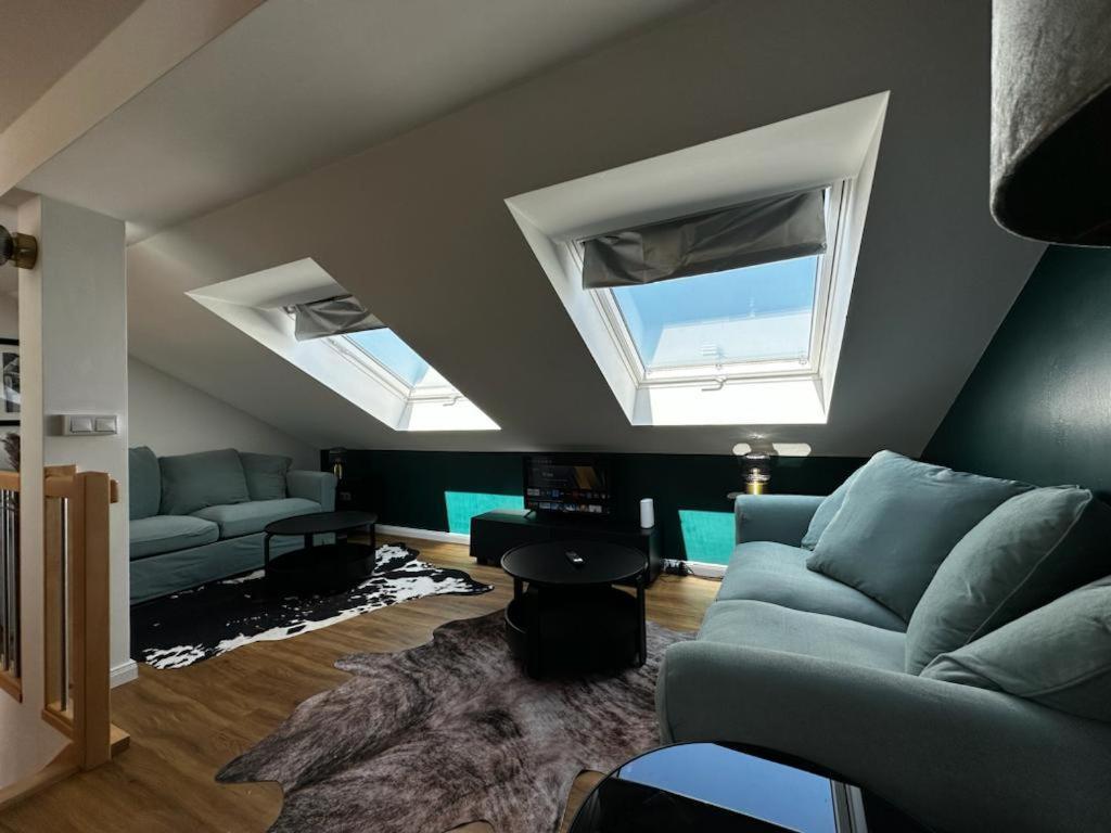 Nr 14 - Hochwertiges 3 Zimmer Maisonette Appartment Mit Grosszugigen Wohnbereich Und Balkon Lipsk Zewnętrze zdjęcie